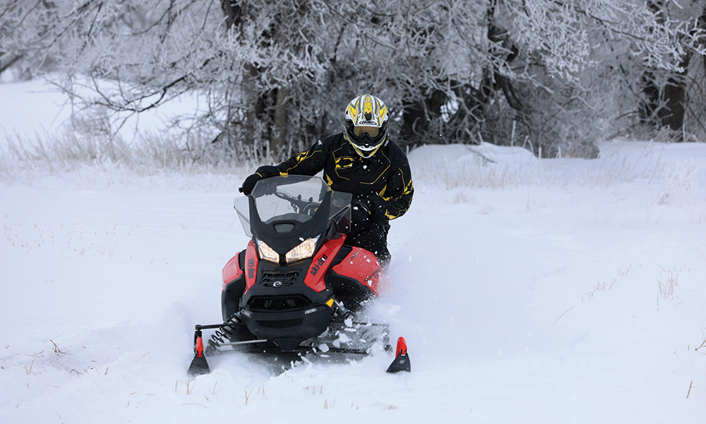 snowmobile rider