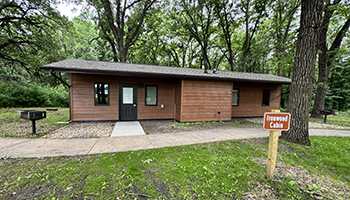 Ironwood cabin exterior