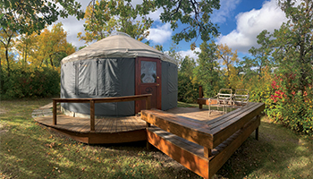 Blue Heron Yurt