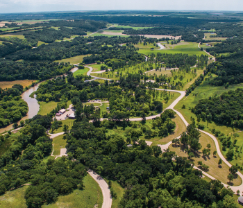 Fort Ransom Aerial