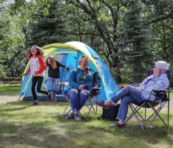 Camping at Icelandic State Park